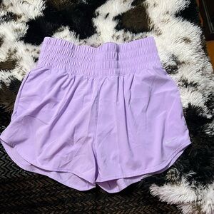 Nike Women's Light Purple Athletic Shorts